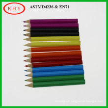 Mini Wooden Colored Pencil Middle Size with Wooden Box Package